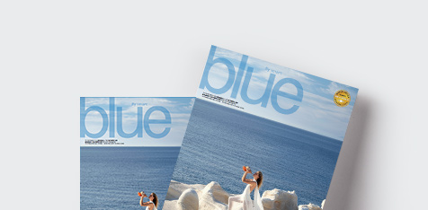 Blue Color Magazine Blue magazine | AEGEAN